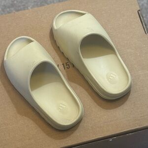 Adidas Beige Slide Sandals